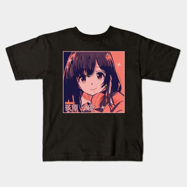 Sayu Aesthetic Kids T-Shirt by Mrwaifu